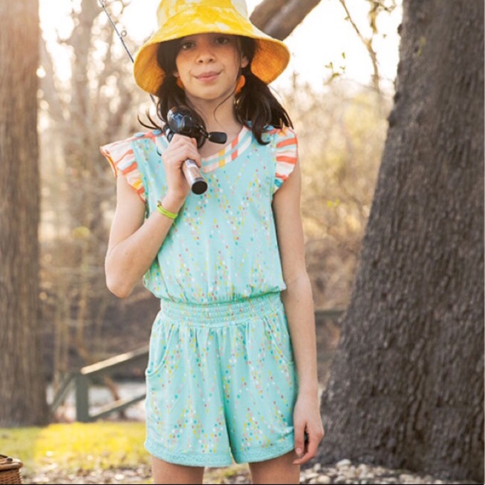Matilda Jane confetti party romper